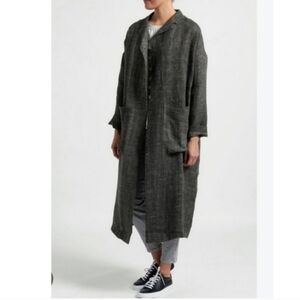 ALBUM DI FAMIGLIA LONG WOOL BLEND LOOSE COAT